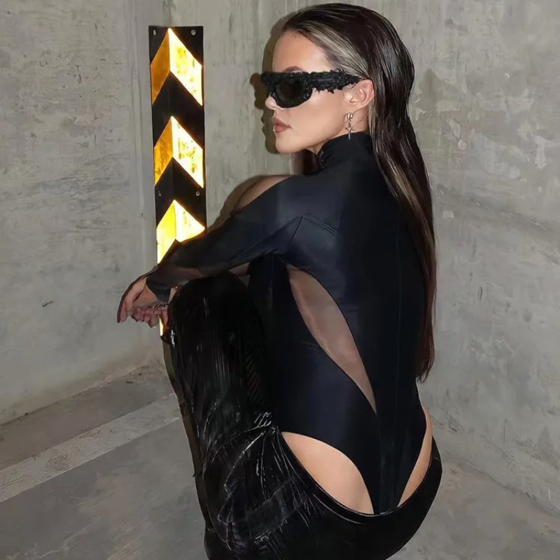 Body damskie siateczkowe