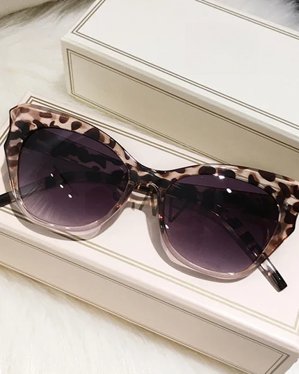 Damskie okulary przeciwsłoneczne kocie oko