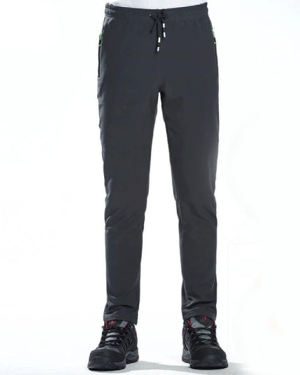 Sportowe dresy męskie oddychające z polarowym podszyciem