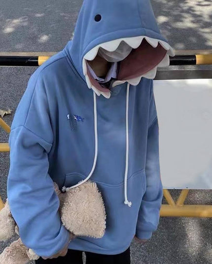 Męska bluza ze wzorem rekina