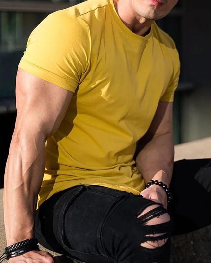 T-shirt Męski Casualowy
