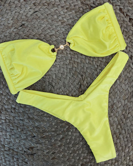 Damskie Bikini Dwuczęściowe Klasyczne