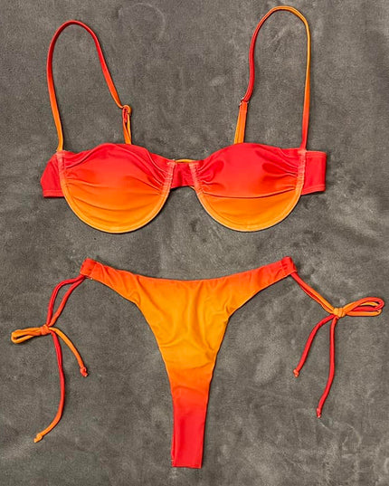 Damskie Bikini Dwuczęściowe Klasyczne