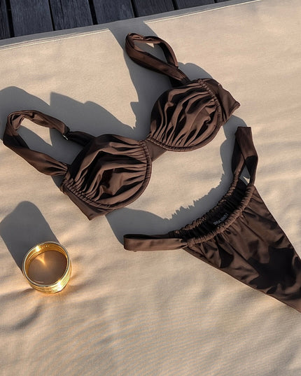 Damskie Bikini Dwuczęściowe Klasyczne
