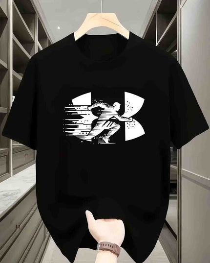 T-shirt Męski z Krótkim Rękawem