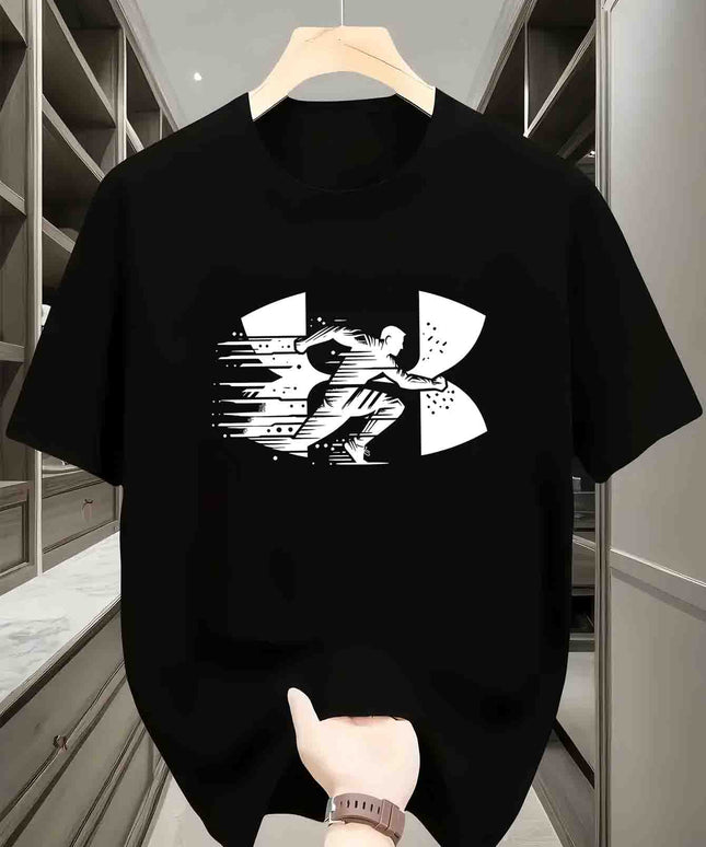 T-shirt Męski z Krótkim Rękawem