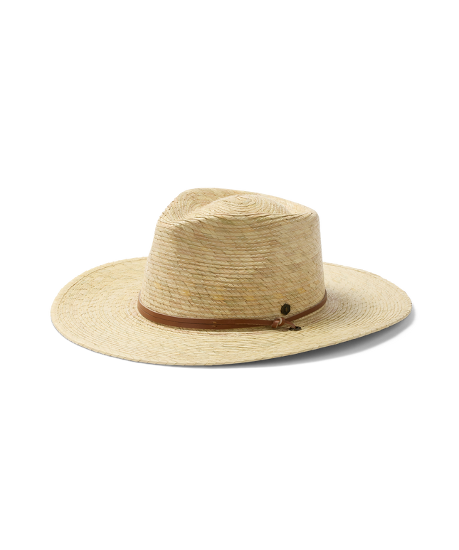 Kapelusz fedora słomiany - naturalny