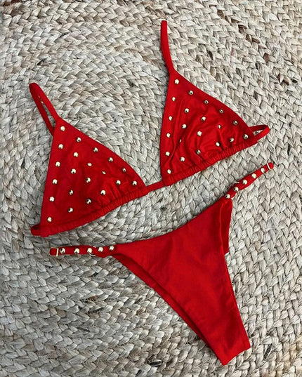 Damskie Bikini Dwuczęściowe Klasyczne