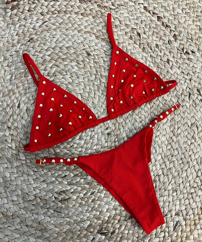 Damskie Bikini Dwuczęściowe Klasyczne
