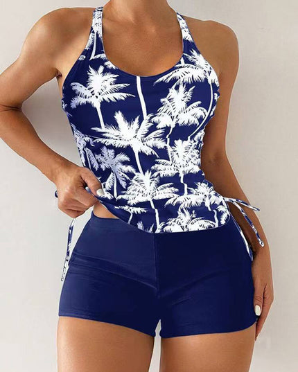 Tankini dwuczęściowe zakrywające brzuch