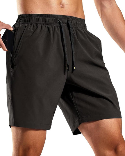 Męskie spodenki jogger lekkie - czarne