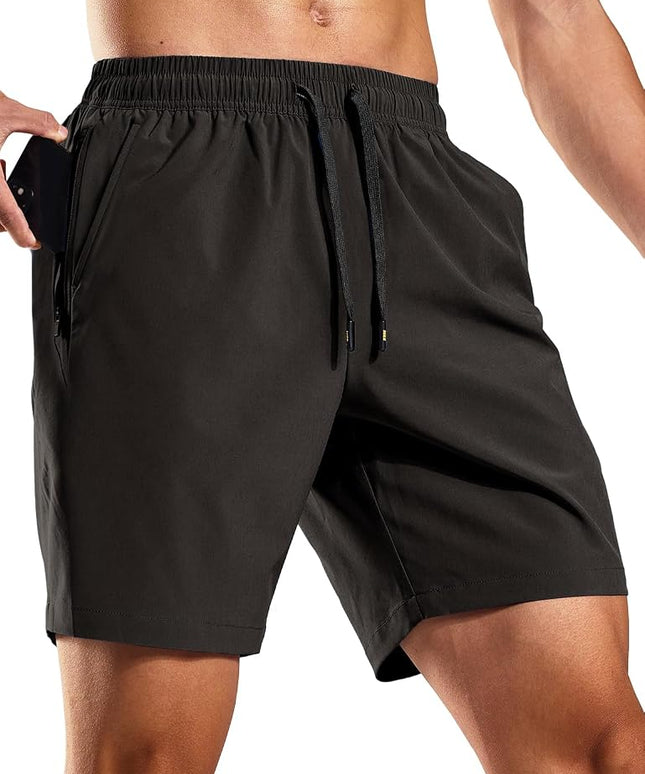 Męskie spodenki jogger lekkie - czarne