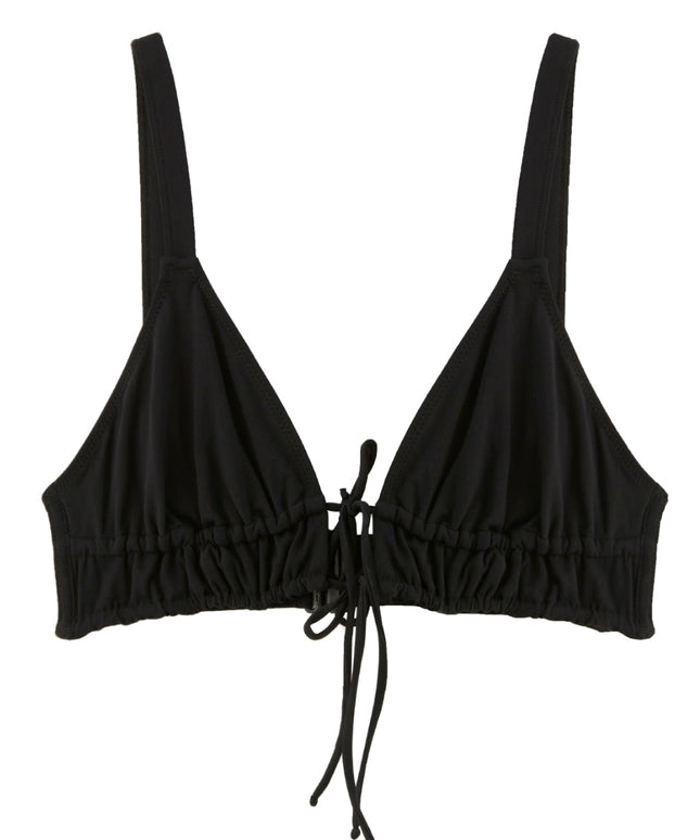 Damskie bikini trójkątne - czarne