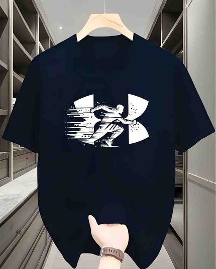 T-shirt Męski z Krótkim Rękawem