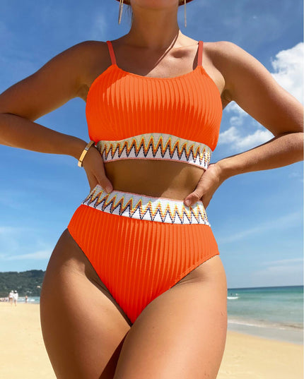 Damskie Bikini Dwuczęściowe Boho