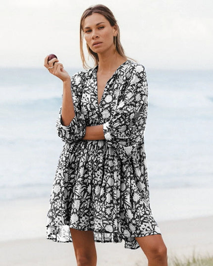 Damska Sukienka Letnia Boho