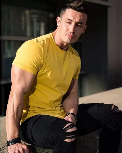 T-shirt Męski Oversize