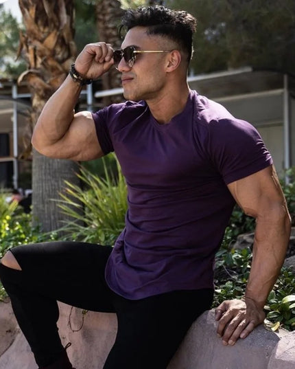 T-shirt Męski Oversize