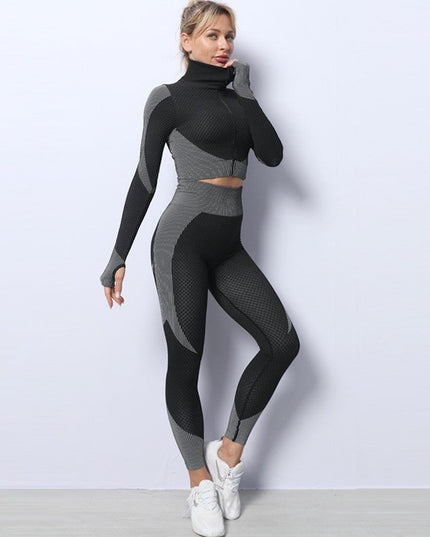 Sportowy komplet damski z bluzą