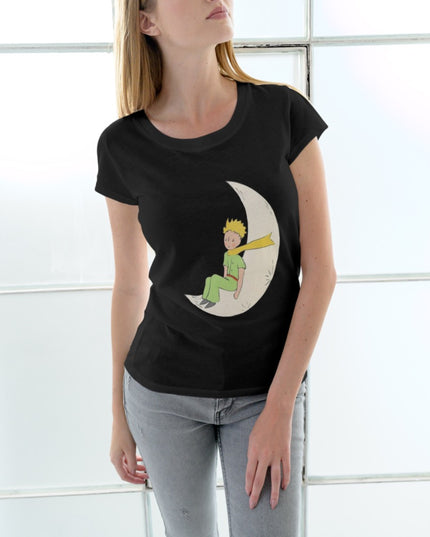 Damski T-shirt z postacią Małego Księcia