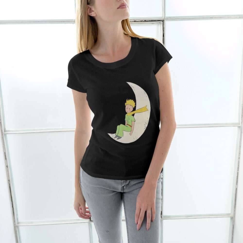 Damski T-shirt z postacią Małego Księcia