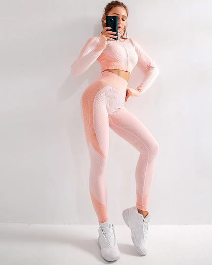 Sportowy komplet damski z bluzą