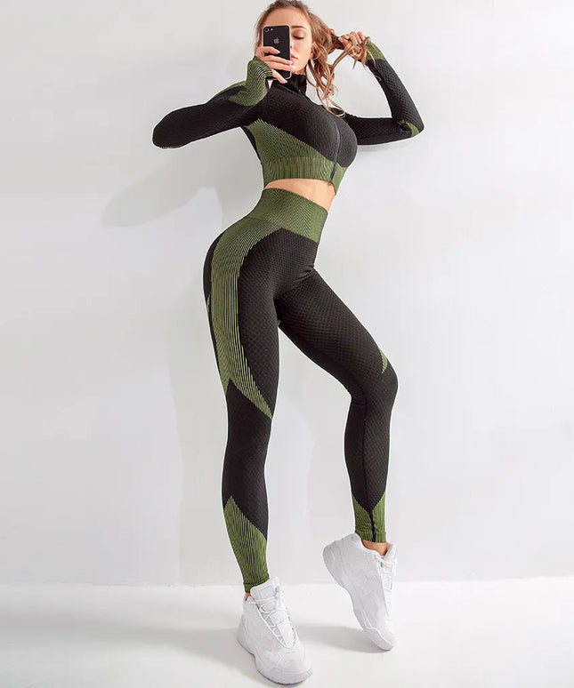 Sportowy komplet damski z bluzą