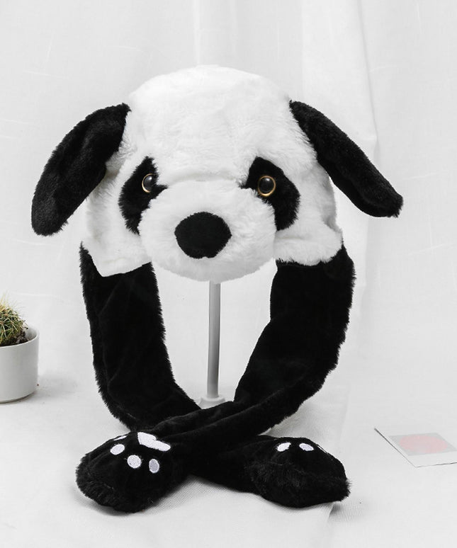 Czapka unisex długa z ruszającymi uszami