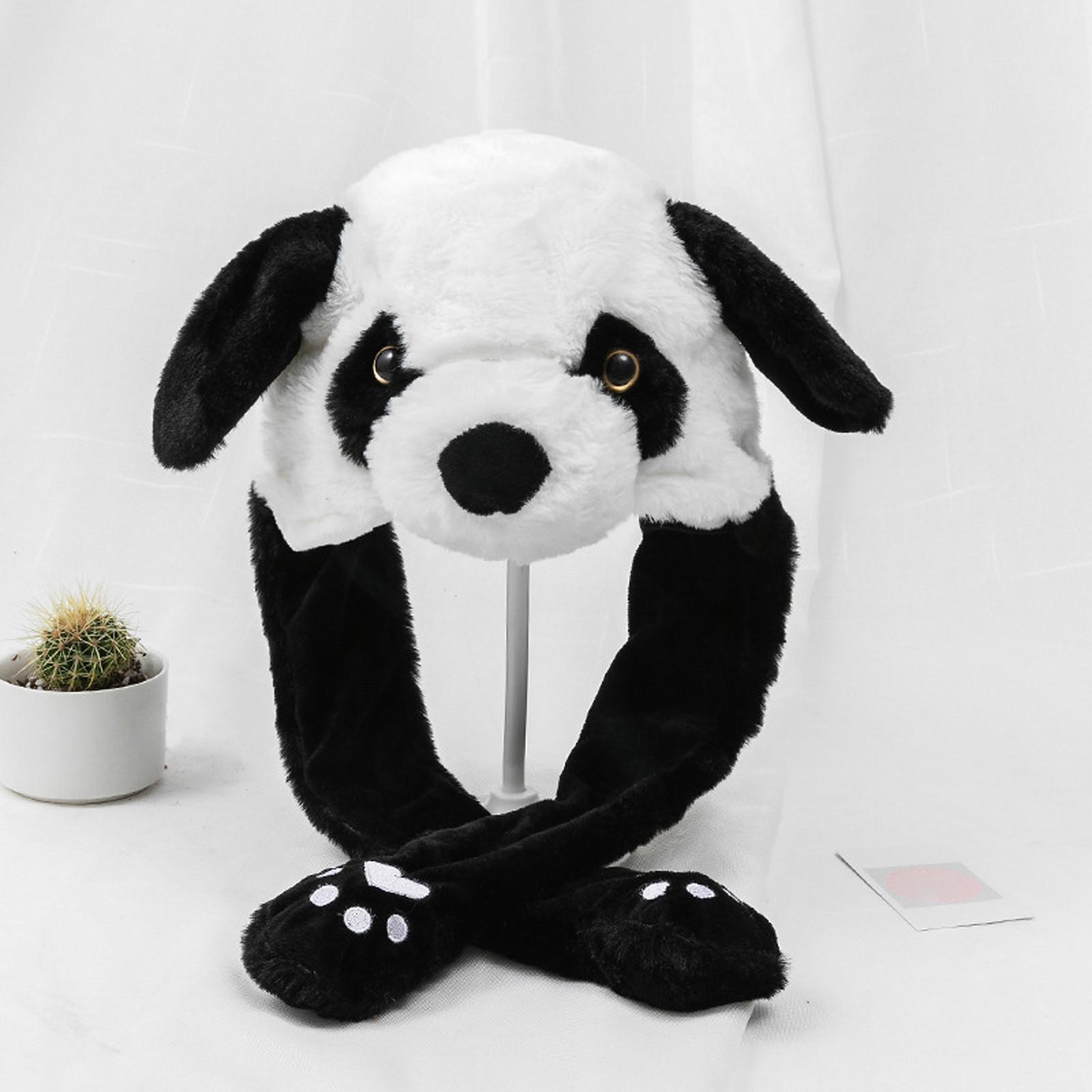 Czapka unisex długa z ruszającymi uszami