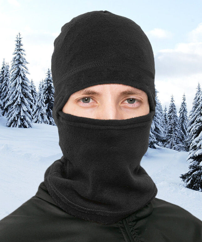 Szalik męski w zestawie z czapką