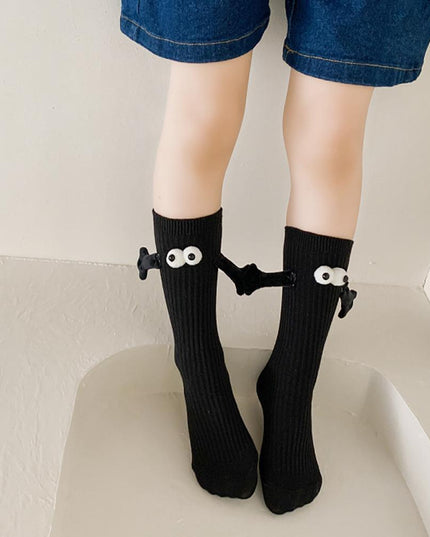 Skarpetki damskie magnetyczne ze wzorem