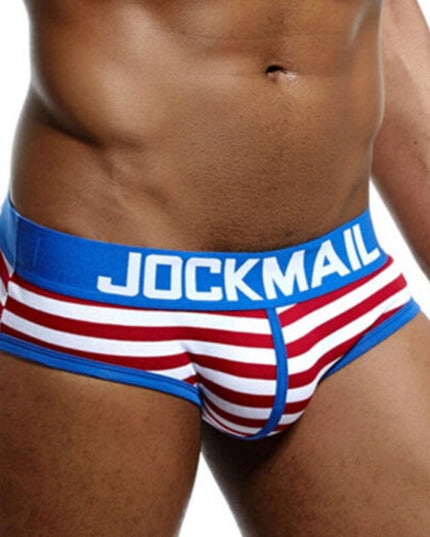 Slipy męskie kolorowe w paski