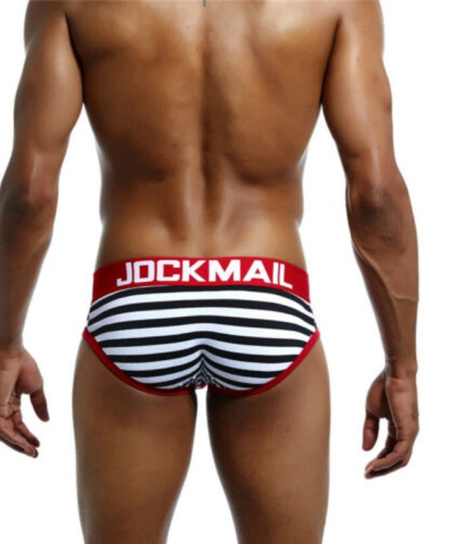 Slipy męskie kolorowe w paski