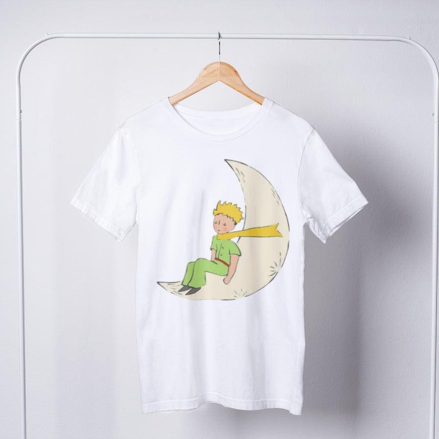 Damski T-shirt z Małym Księciem