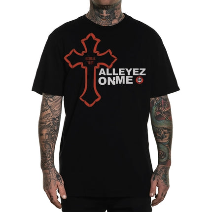 Męski t-shirt design 2pac thug life all eyez on me
