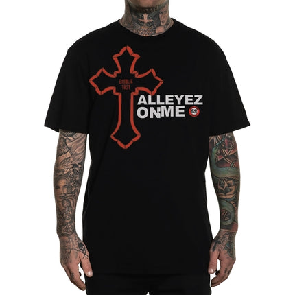 Męski t-shirt design 2pac thug life all eyez on me