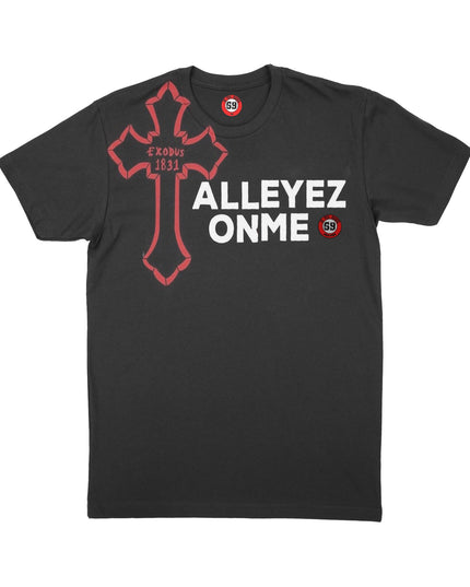 Męski t-shirt design 2pac thug life all eyez on me