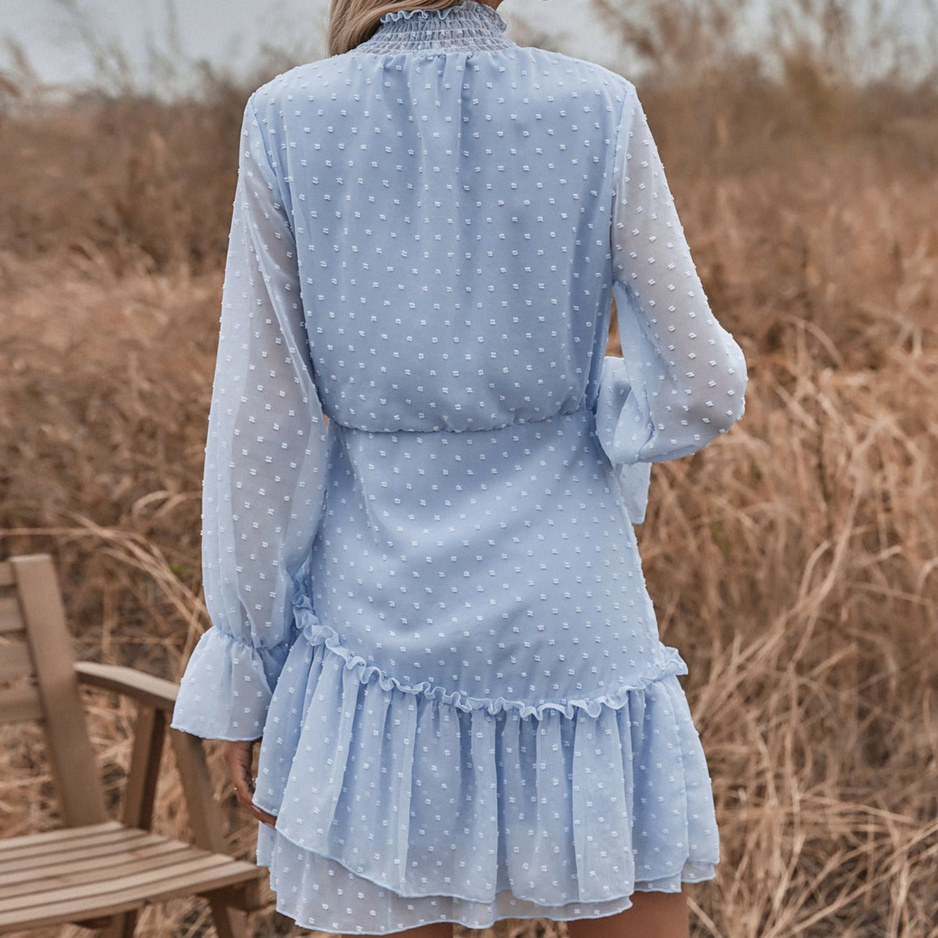 Sukienka mini letnia w stylu boho