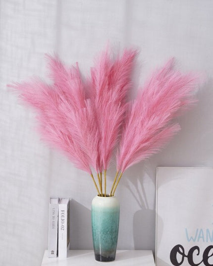 Trawa pampasowa w jasnych kolorach długość 40 cm 10 sztuk