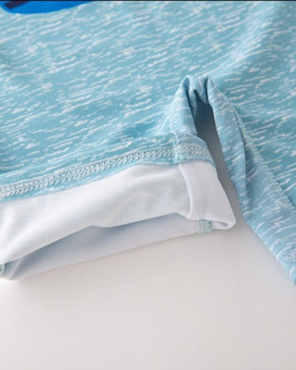 Kostium kąpielowy dla chłopców z czapeczką ze wzorem kraba w okularach