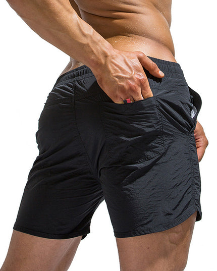 Męskie szorty kąpielowe z białym sznureczkiem