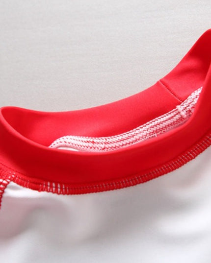 Kostium kąpielowy 3-częściowy dla chłopców ze wzorem homara