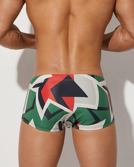 Męskie bokserki kąpielowe kolorowe