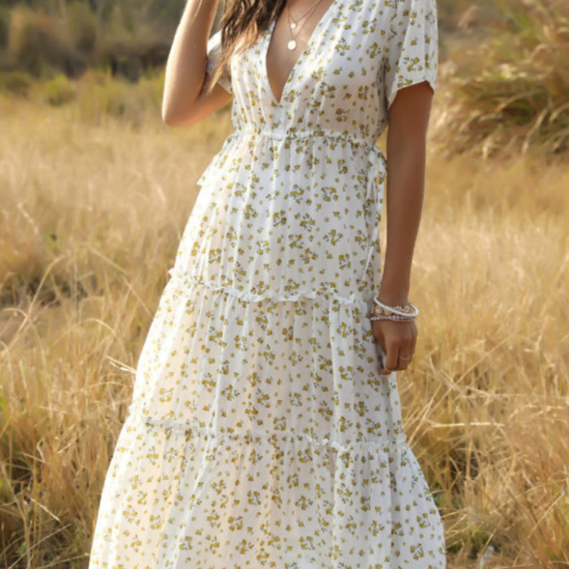 Sukienka maxi w stylu boho