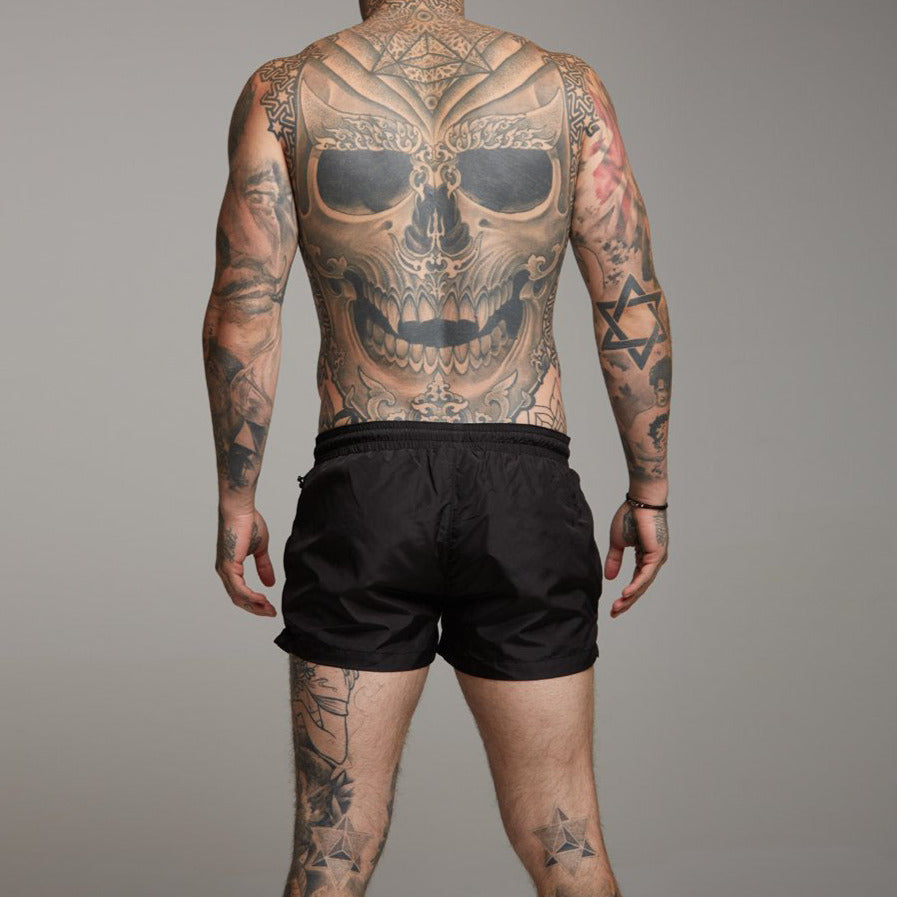 Męskie bokserki kąpielowe z siateczką wewnątrz