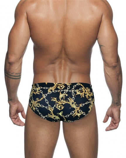 Męskie slipy kąpielowe w nowoczesnych wzorach