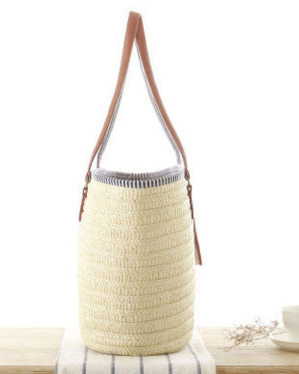 Torba plażowa z zapięciem na suwak