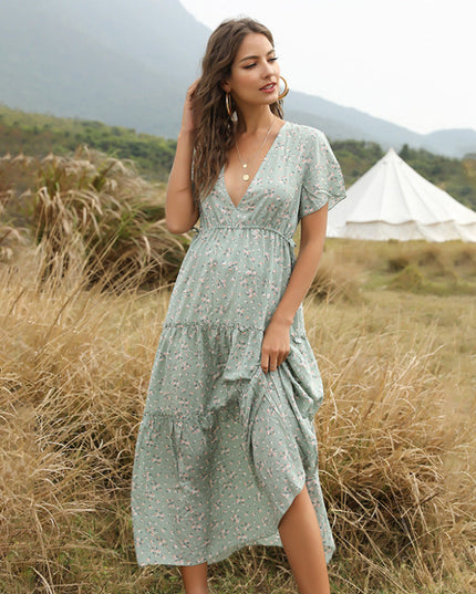 Sukienka maxi w stylu boho