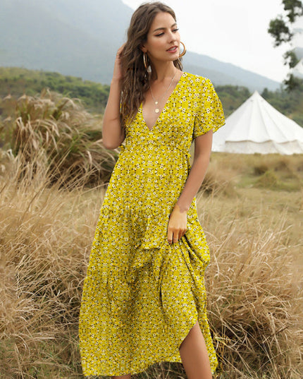 Sukienka maxi w stylu boho