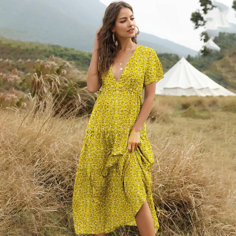 Sukienka maxi w stylu boho